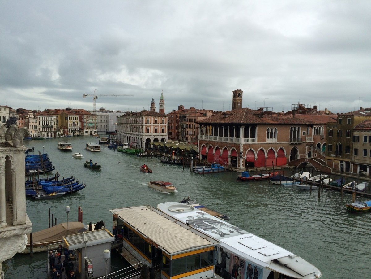 Eindruck aus der Venedig-Exkursion: Blick auf den Canal Grande